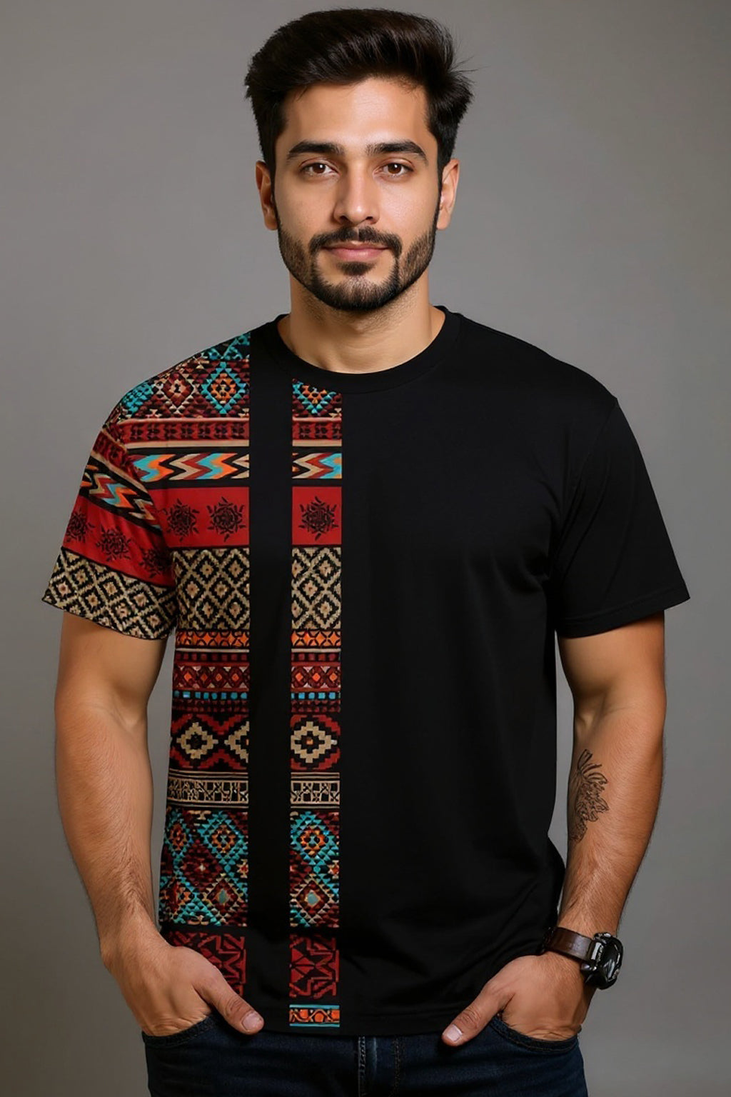 Crimson Caravan Premium Men Tee