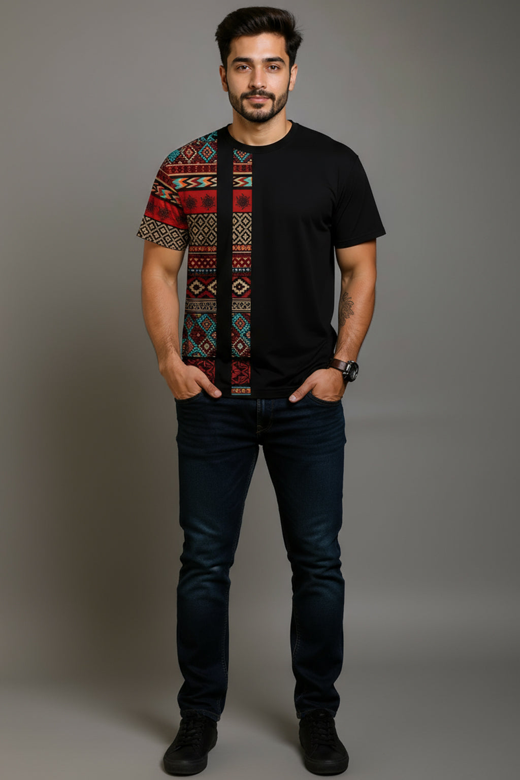 Crimson Caravan Premium Men Tee