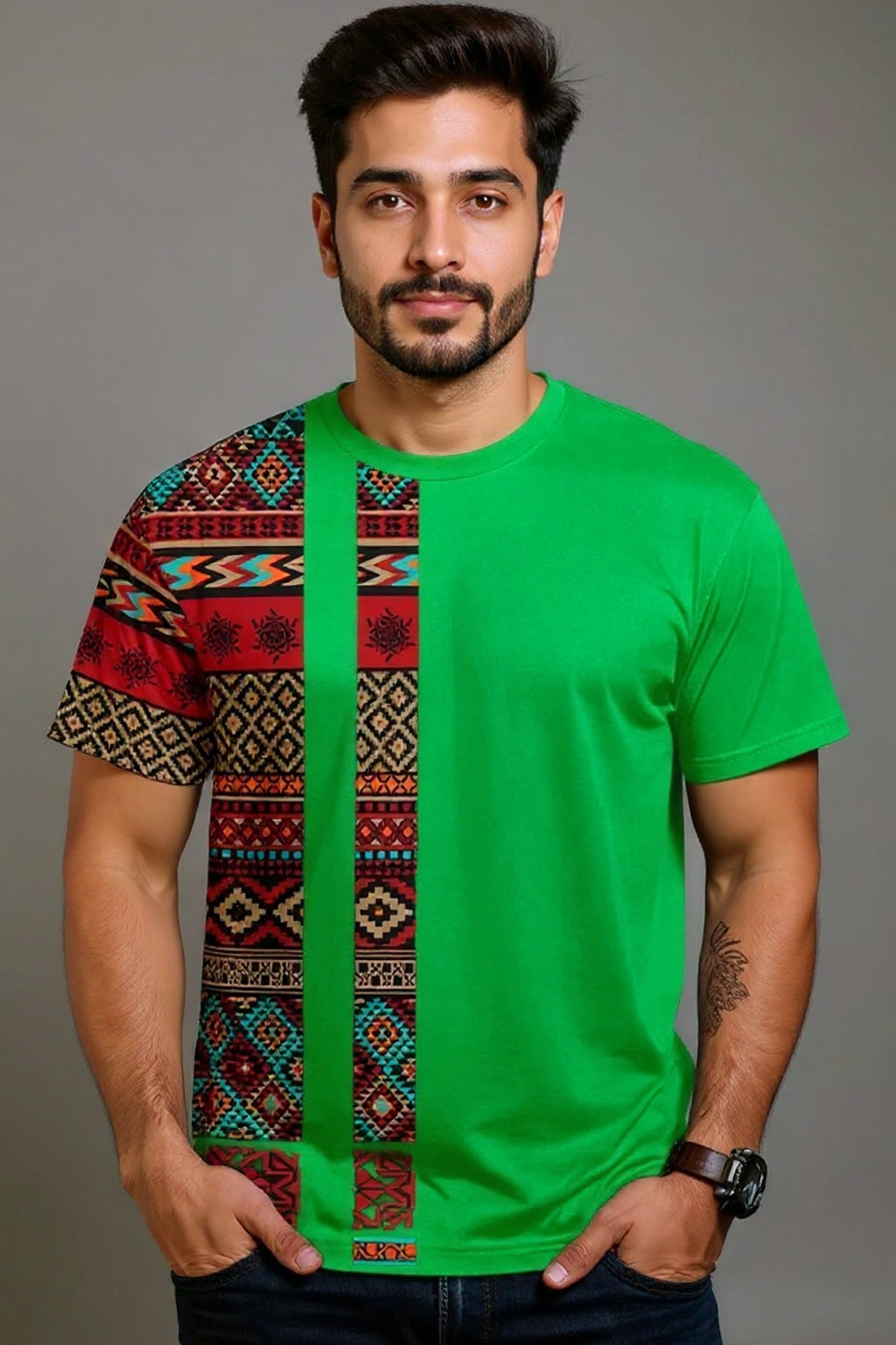Crimson Caravan Premium Men Tee