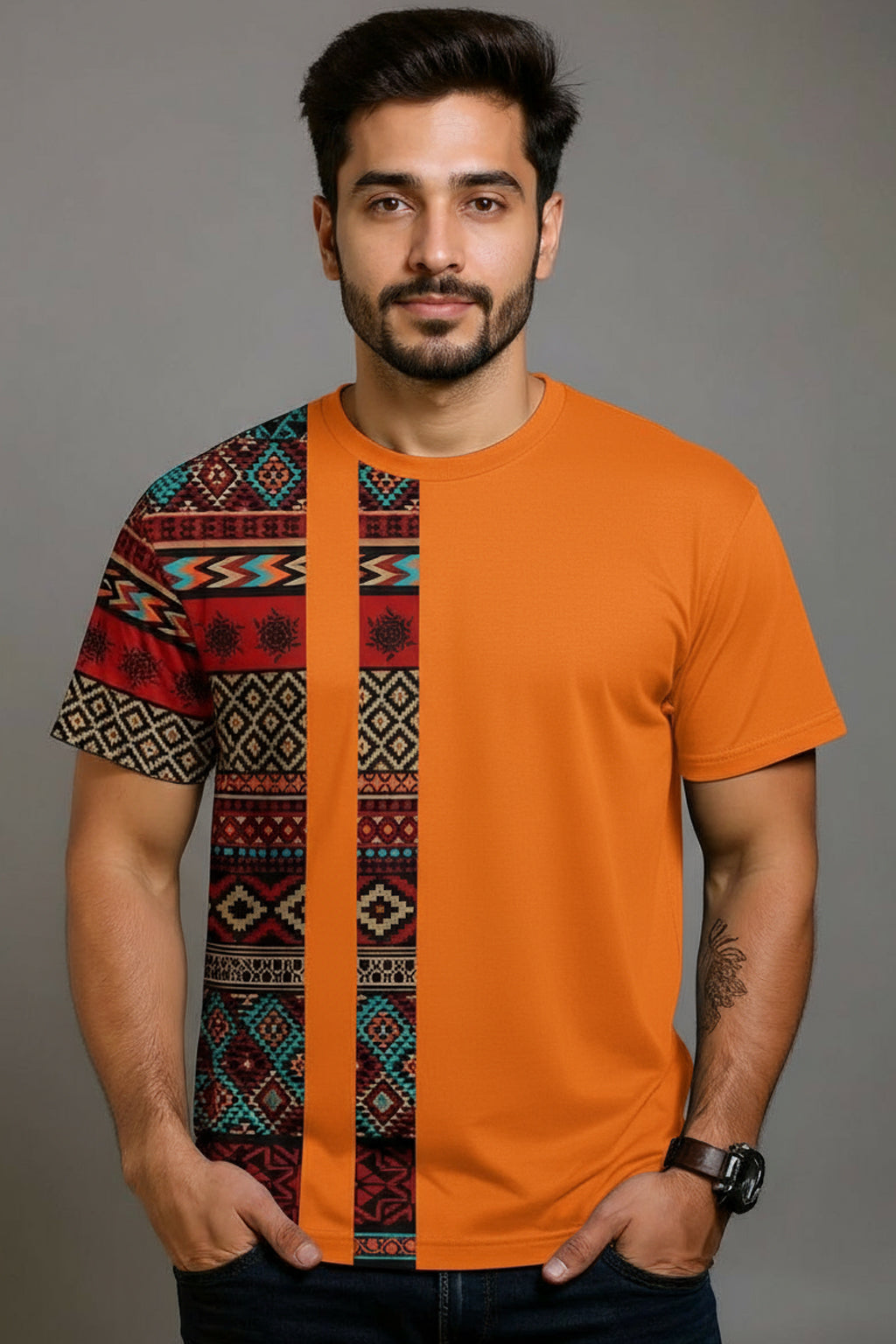 Crimson Caravan Premium Men Tee