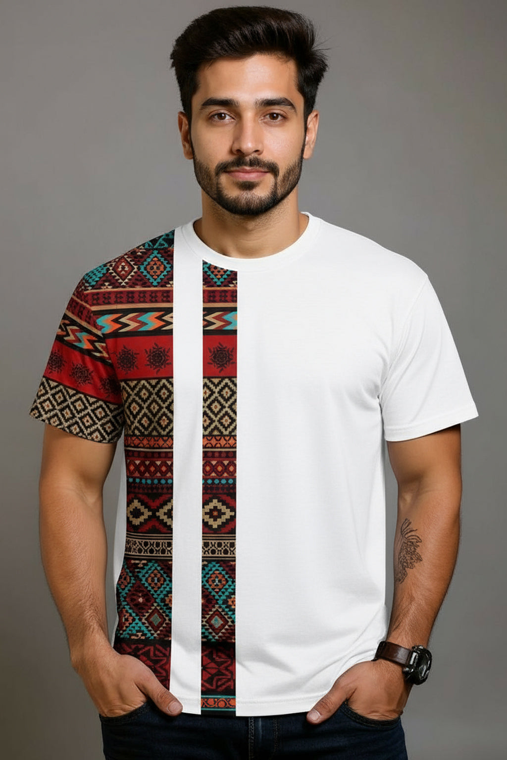 Crimson Caravan Premium Men Tee