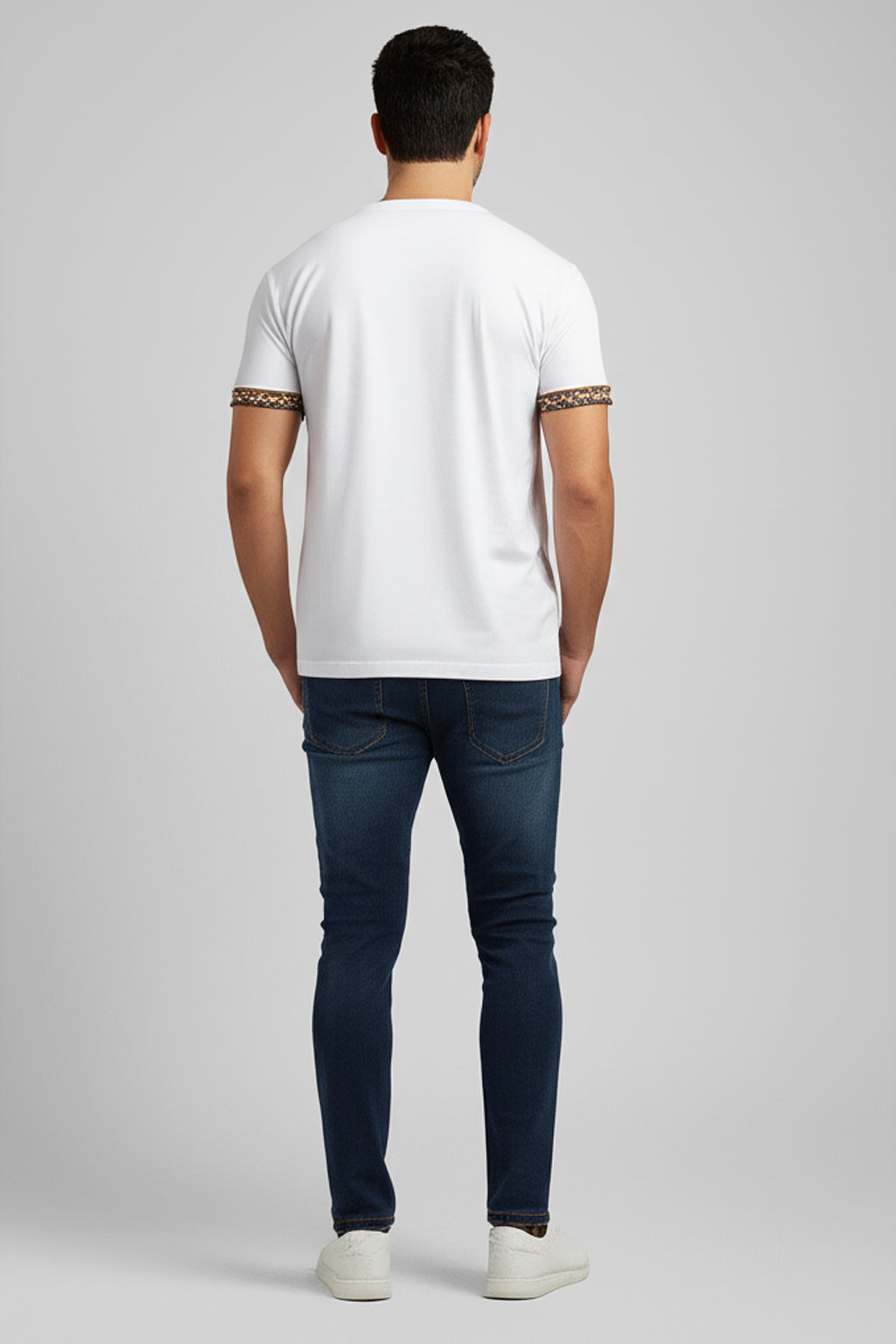 Cross Motif Men Premium T-shirt